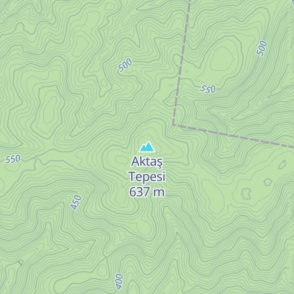 Map of Aktaş Tepesi