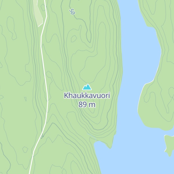 Map of Khaukkavuori
