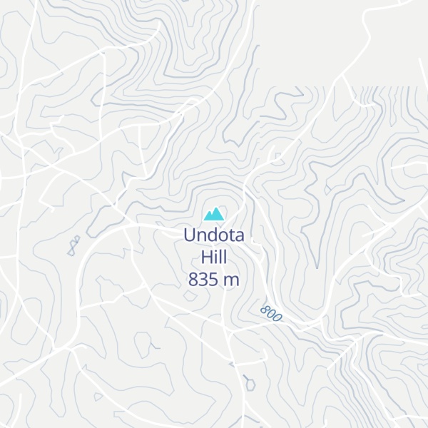 Map of Undota Hill