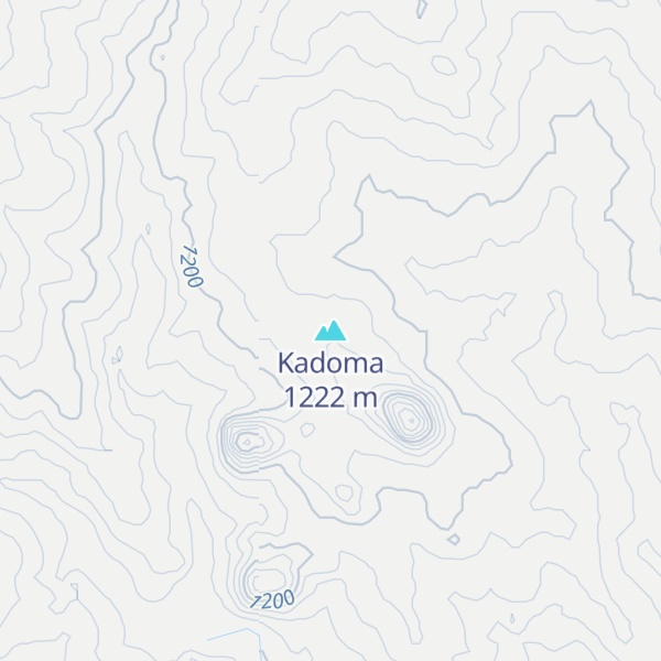 Map of Kadoma