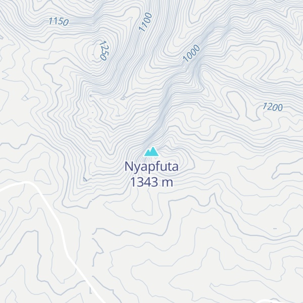 Map of Nyapfuta