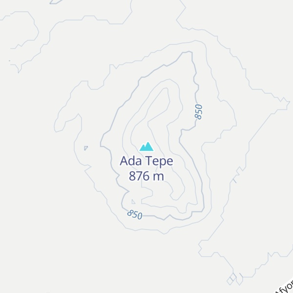 Map of Ada Tepe