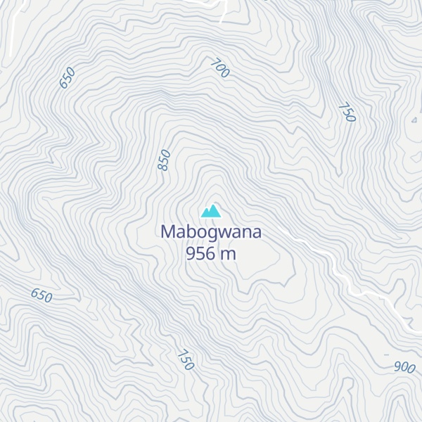 Map of Mabogwana