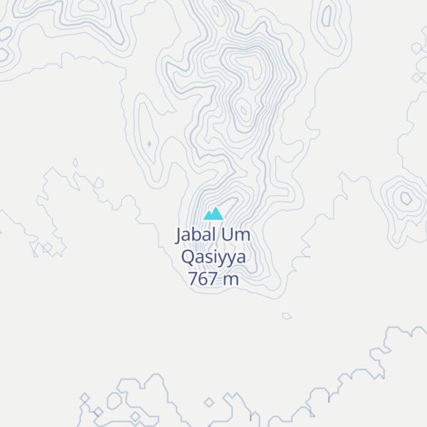 Map of Jabal Um Qasiyya