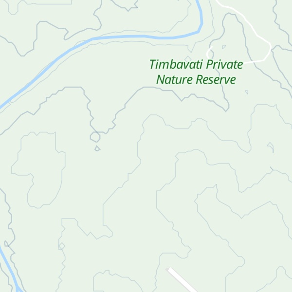 Map of Timbavati