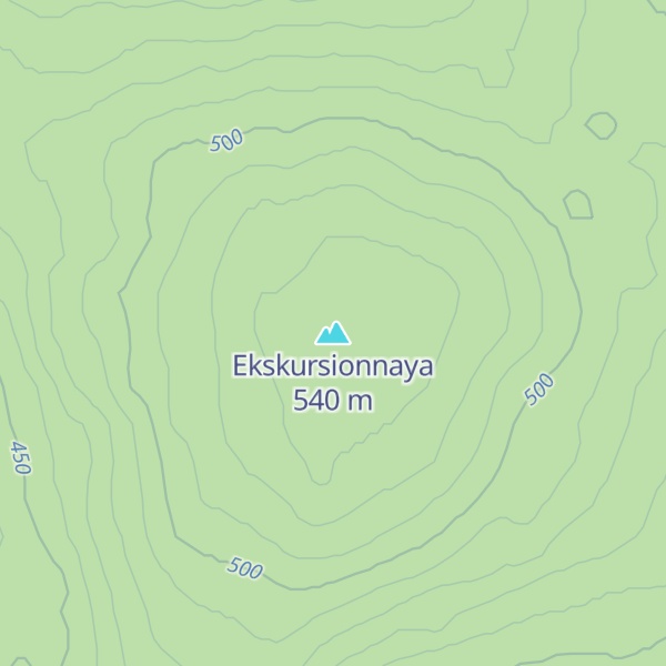 Map of Ekskursionnaya