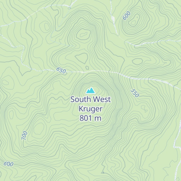 Map of South West Kruger