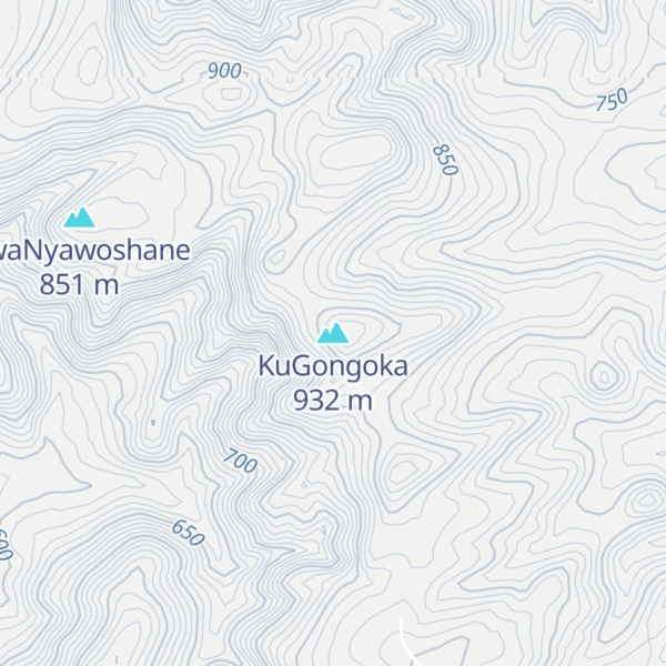 Map of KuGongoka
