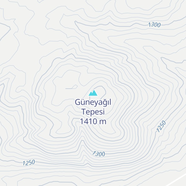 Map of Güneyağıl Tepesi