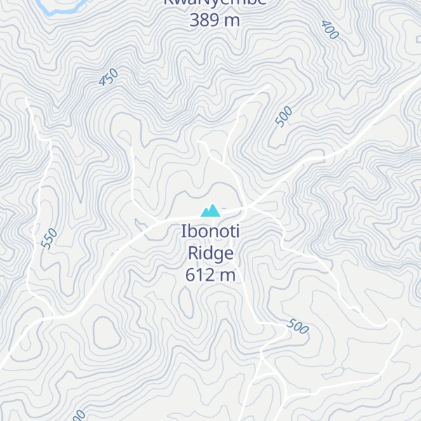 Map of Ibonoti Ridge