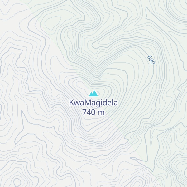 Map of KwaMagidela
