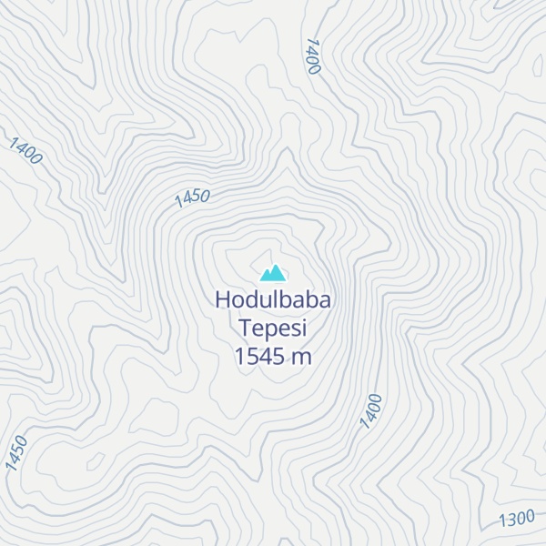 Map of Hodulbaba Tepesi