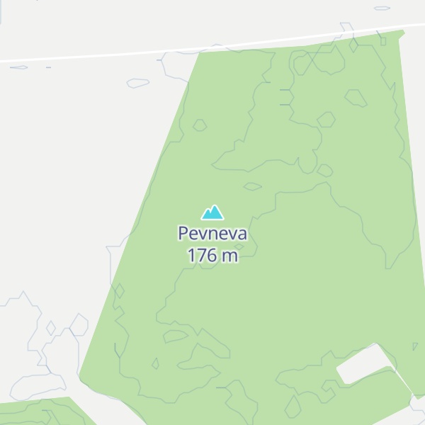 Map of Pevneva