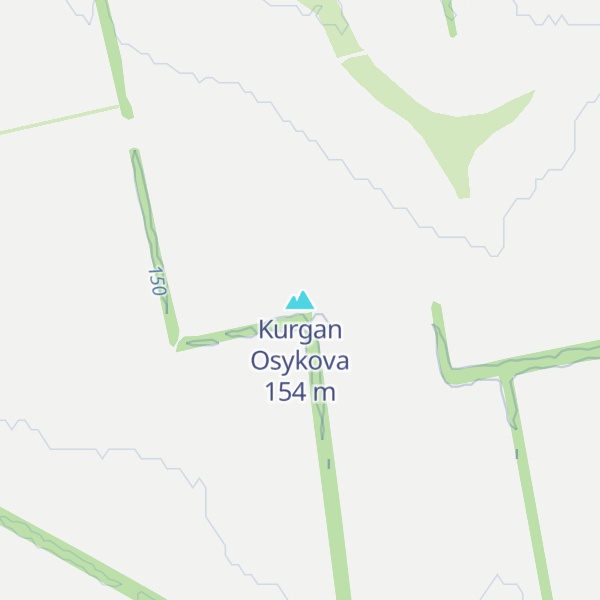 Map of Kurgan Osykova