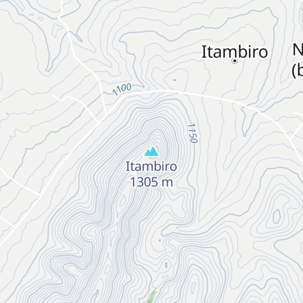 Map of Itambiro