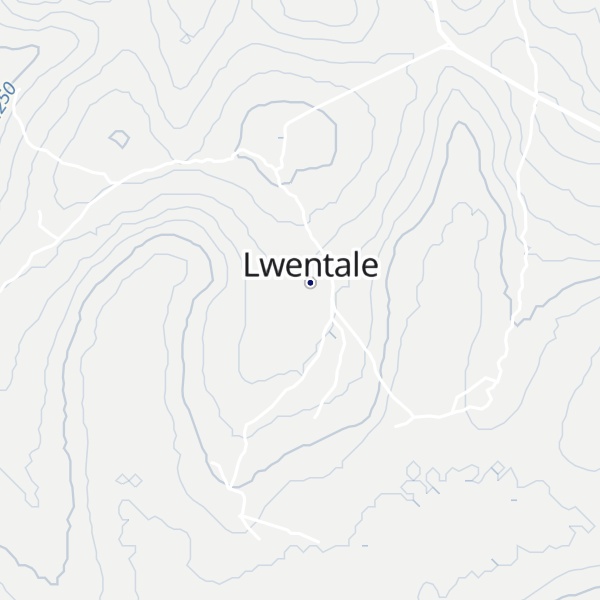 Map of Lwentale