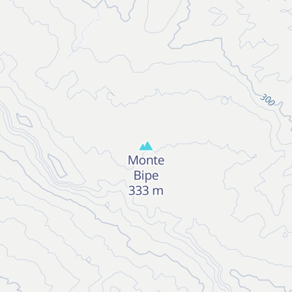 Map of Monte Bipe
