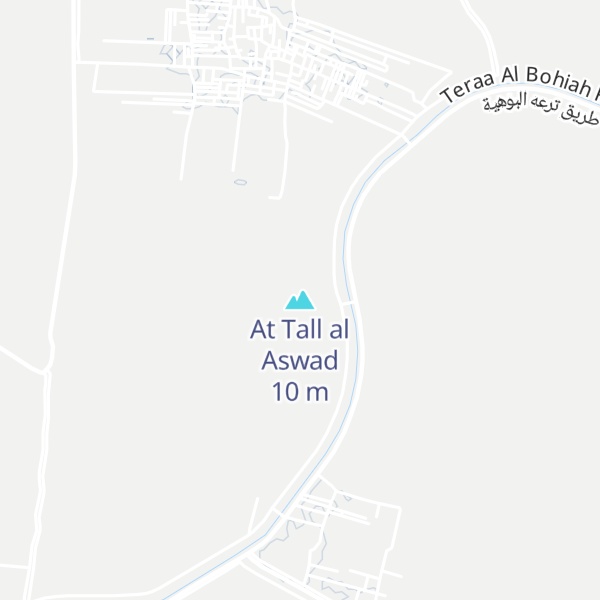 Map of At Tall al Aswad