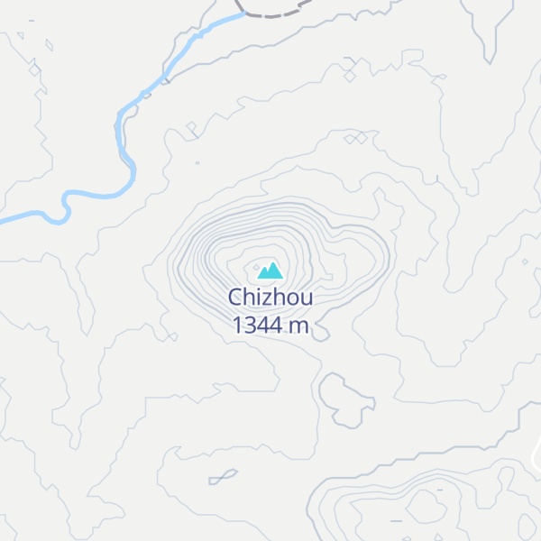 Map of Chizhou