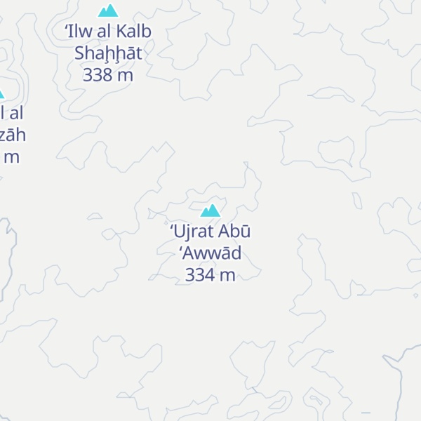 Map of ‘Ujrat Abū ‘Awwād