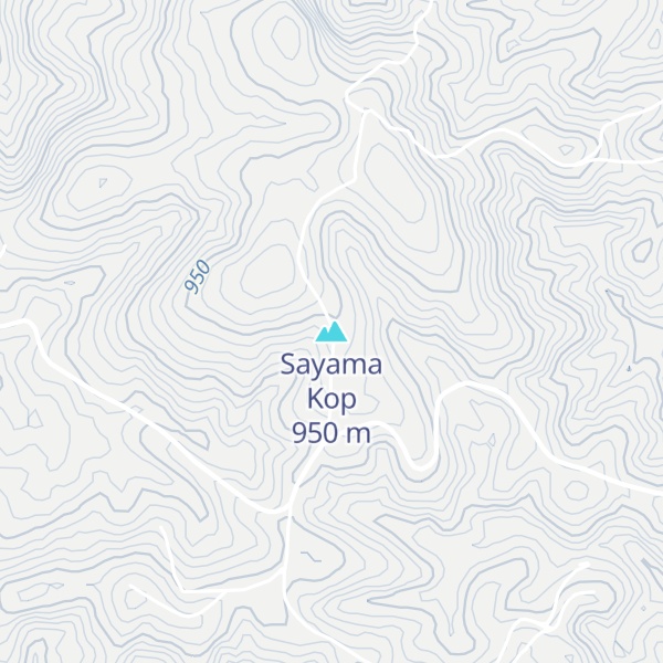 Map of Sayama Kop