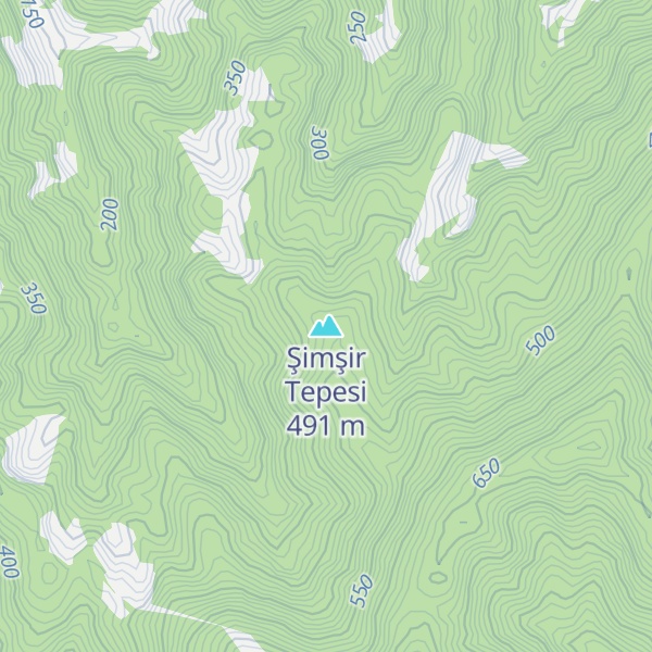 Map of Şimşir Tepesi
