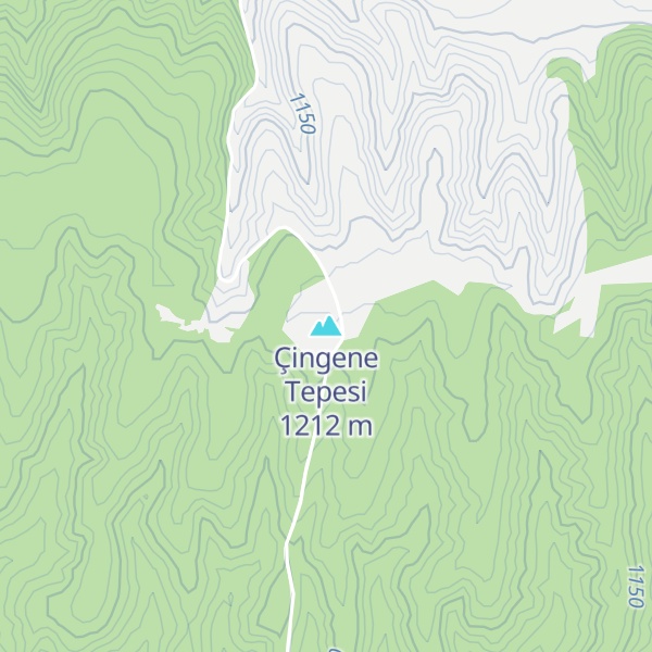 Map of Çingene Tepesi