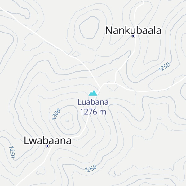 Map of Luabana