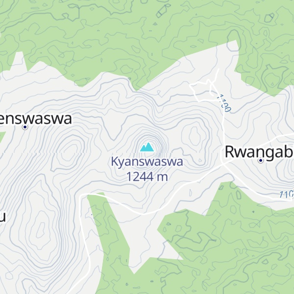 Map of Kyanswaswa