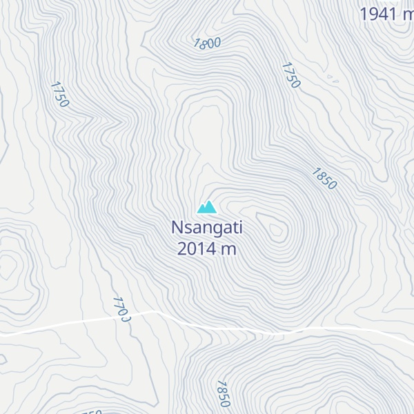 Map of Nsangati