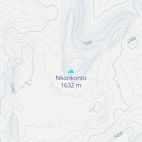 Map of Nkonkonto