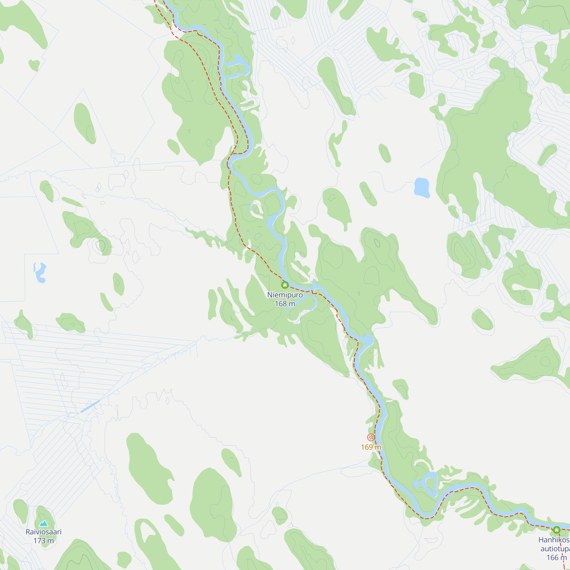 Niemipuro map
