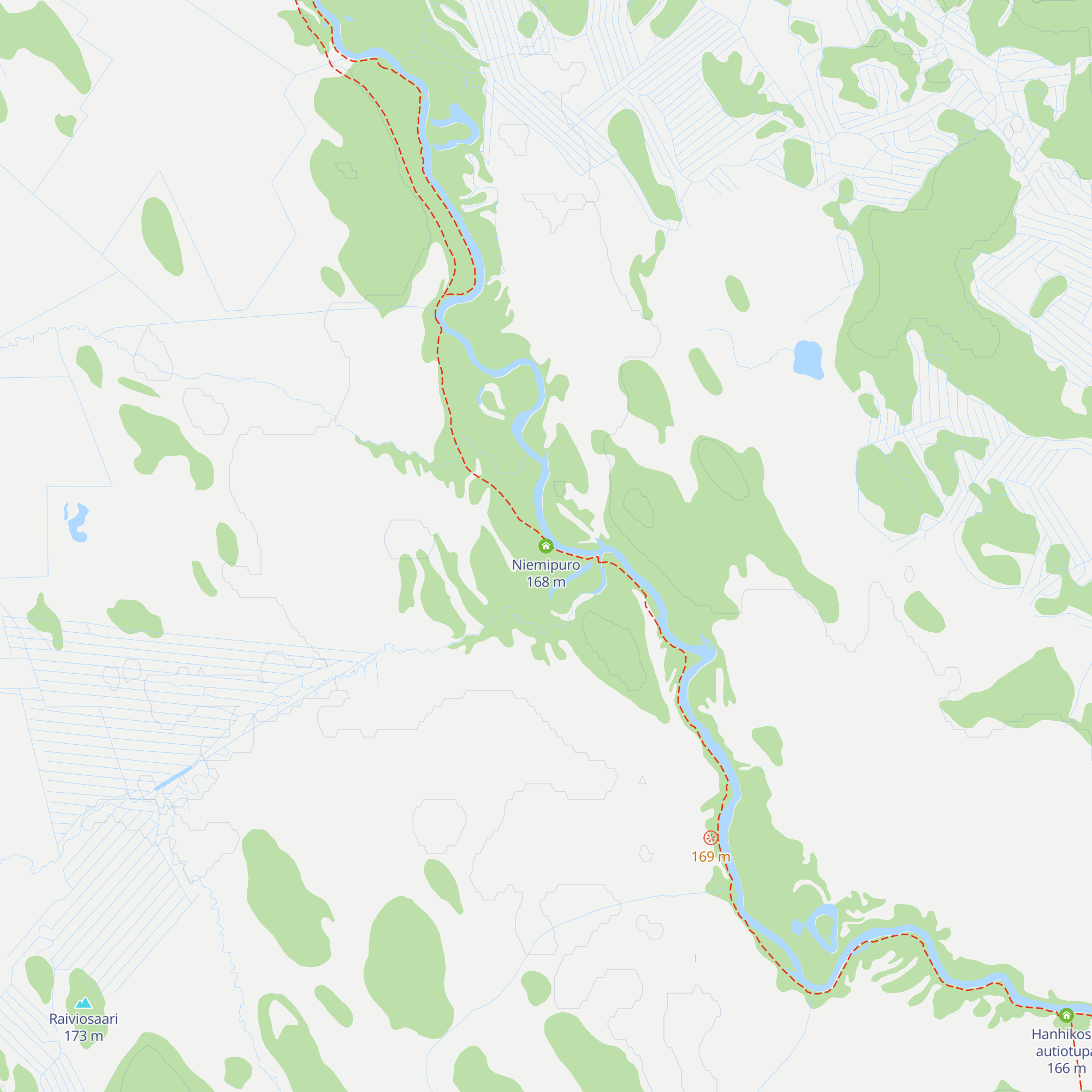 Niemipuro map