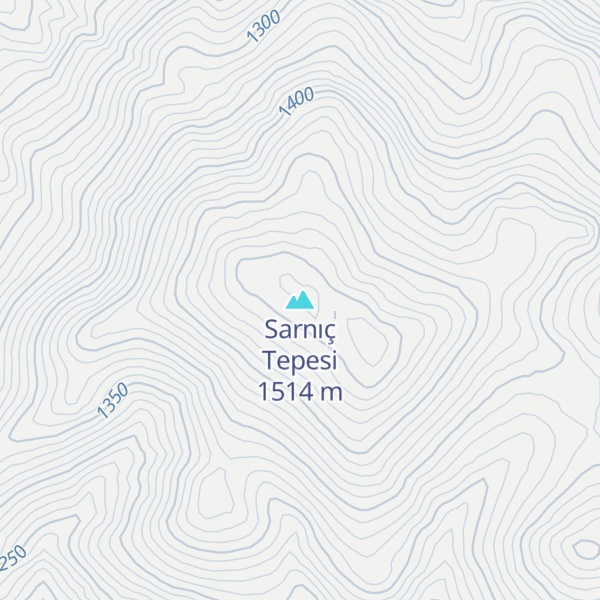 Map of Sarnıç Tepesi