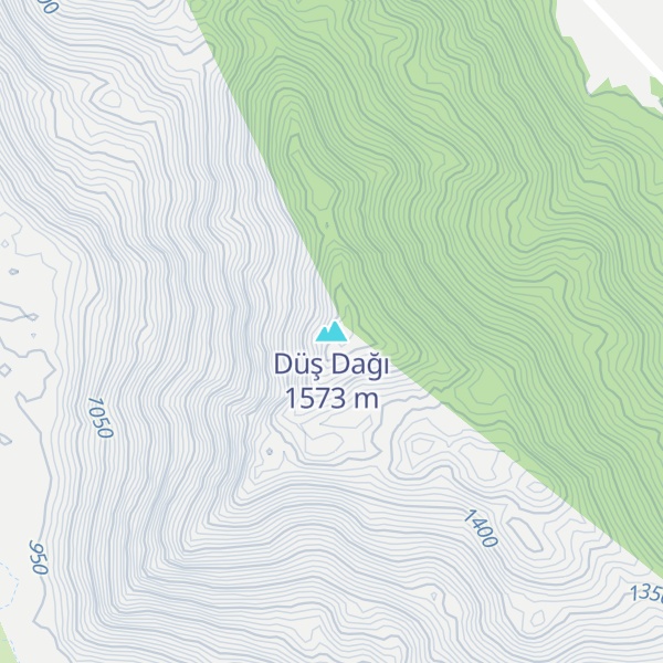 Map of Düş Dağı