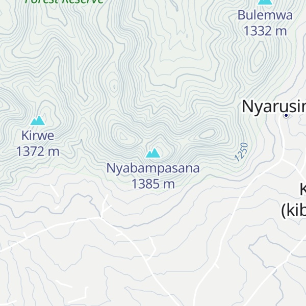 Map of Nyabampasana