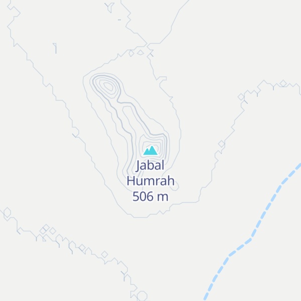 Map of Jabal Humrah