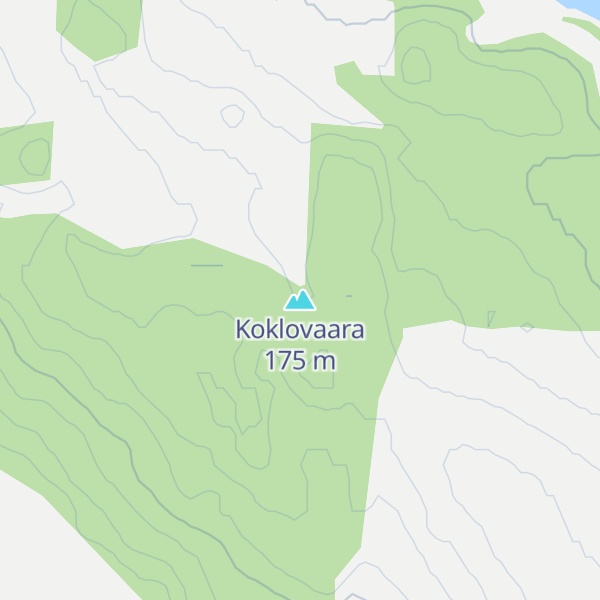 Map of Koklovaara