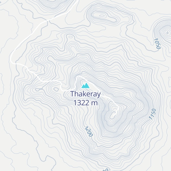 Map of Thakeray