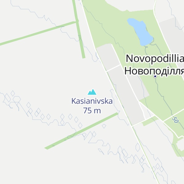 Map of Kasianivska