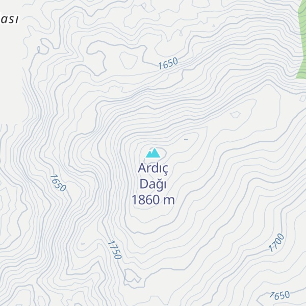 Map of Ardıç Dağı