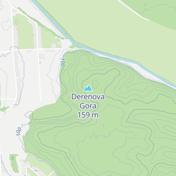 Map of Derenova Gora