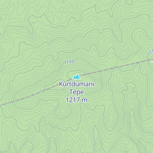 Map of Kurtdumanı Tepe