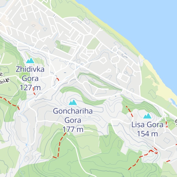Map of Buhanivka