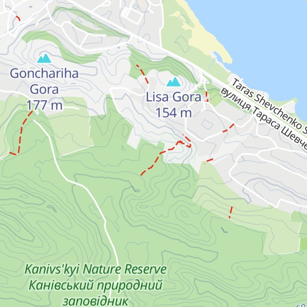 Map of Pilihivka