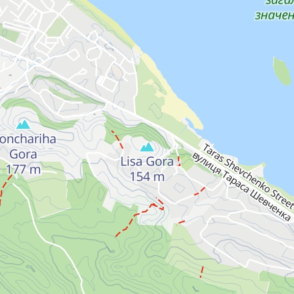 Map of Lisa Gora