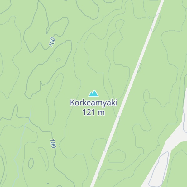Map of Korkeamyaki