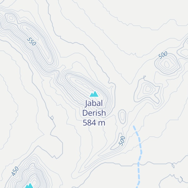 Map of Jabal Derish