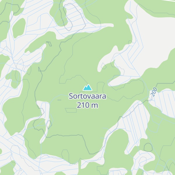 Map of Sortovaara