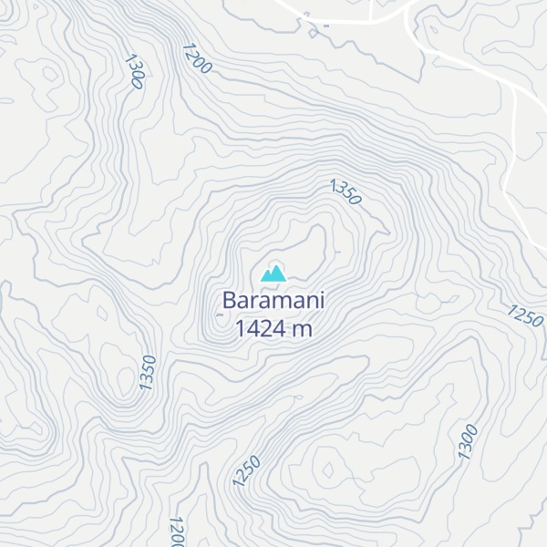 Map of Baramani